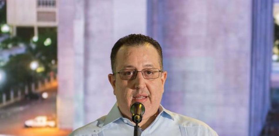 Magín Díaz, director general de Impuestos Internos.