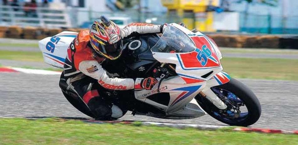 Rainier Toribio, en foto de archivo, durante una carrera realizada en el Autódromo Sunix.