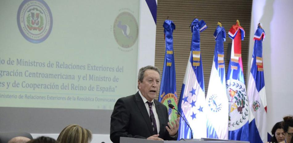 Unión. El secretario general de la organización, Vinicio Cerezo Arévalo, aboga por más integración en la región.