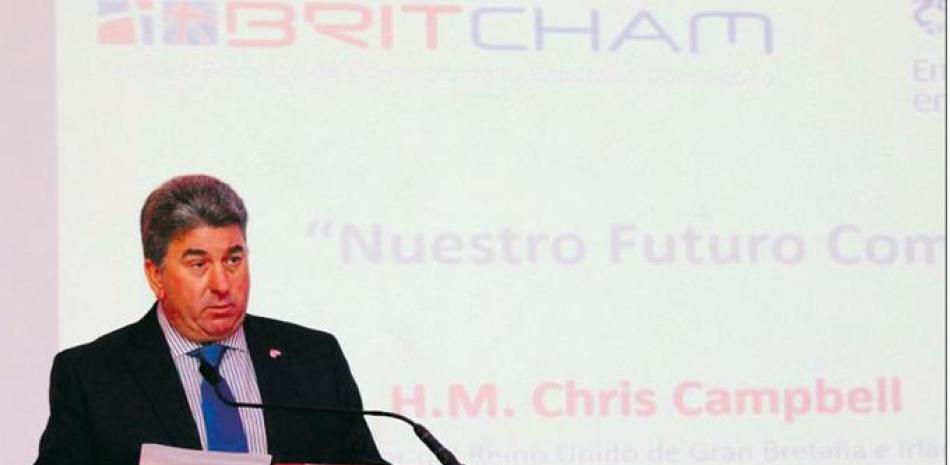 Chris Campbell, embajador del Reino Unido.