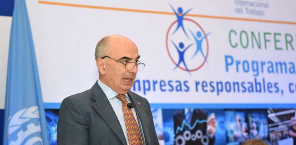 Gianluca Grippa, embajador de la Unión Europea en República Dominicana.