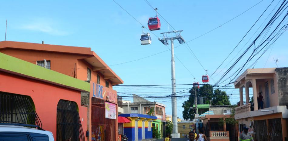 Transporte. El Teleférico impactará a unos 400,000 habitantes de los barrios Gualey, Los Tres Brazos y Sabana Perdida.