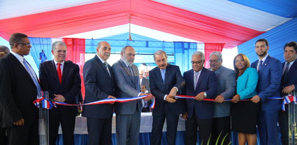 El presidente Danilo Medina encabezó la entrega del nuevo hospital de Jamao al Norte.