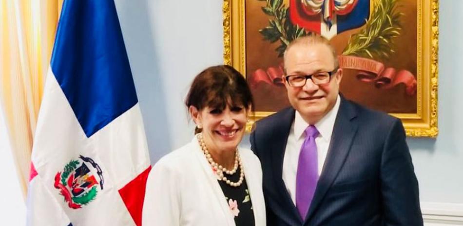 La embajadora para República Dominicana, Robin Berstein, habló en un vídeo difundido por la legación diplomática de su país.