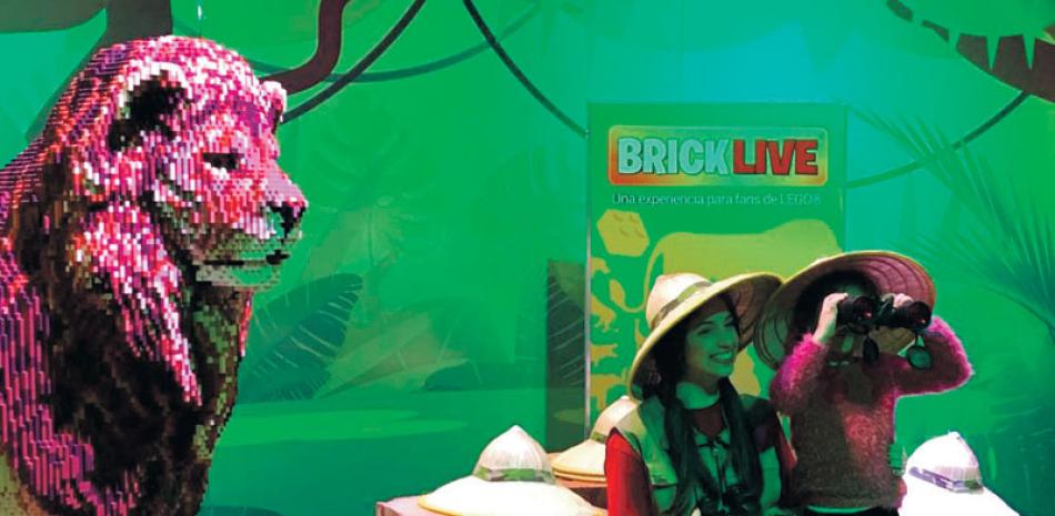 Evento. El espectáculo "Bricklive" va dirigido a la familia en la plaza comercial Sambil.