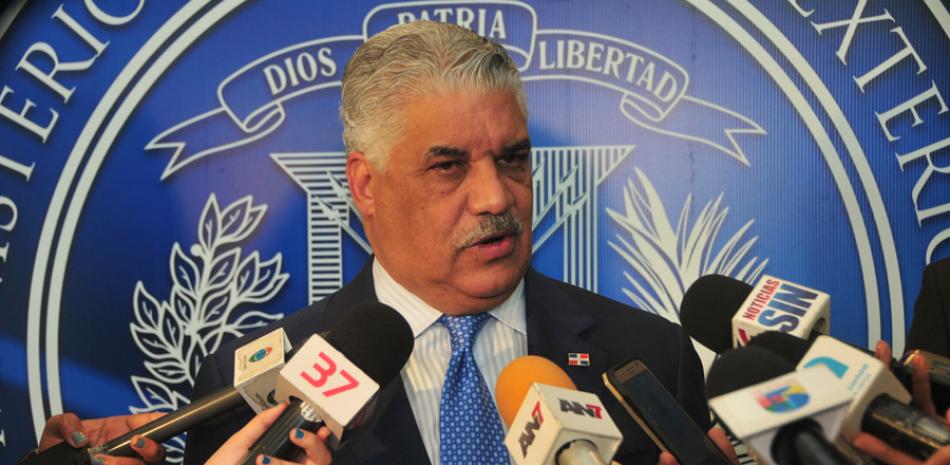 El canciller Miguel Vargas aseguró que se continúa trabajando con firmeza en la agenda bilateral, en beneficio de República Dominicana y Estados Unidos.