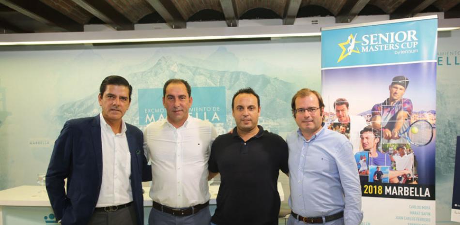 Marbella albergará la III Senior Masters Cup el 28 y 29 de septiembre con Moyá, Ferrero, Safin e Ivanisevic.
