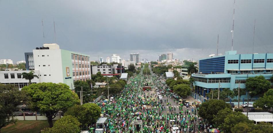 El movimiento Marcha Verde ha concitado el apoyo de diversos sectores sociales, en sus marchas contra la corrupción y la impunidad.