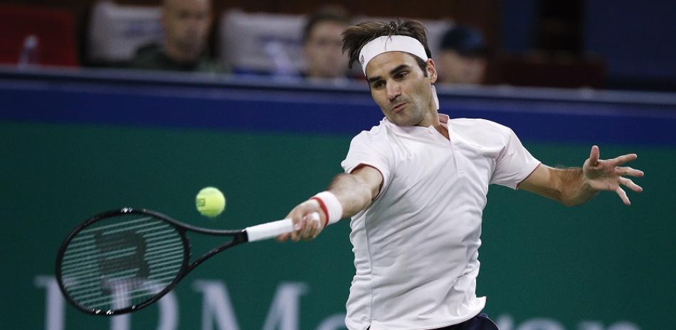 Roger Federer ha jugado a un gran nivel en el Abierto de Shangái.