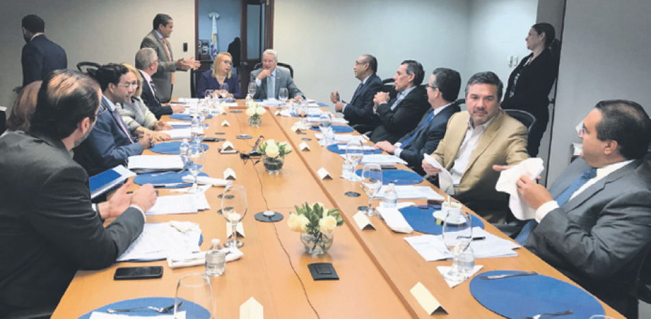 Reunión del Consejo Directivo de Zonas Francas.