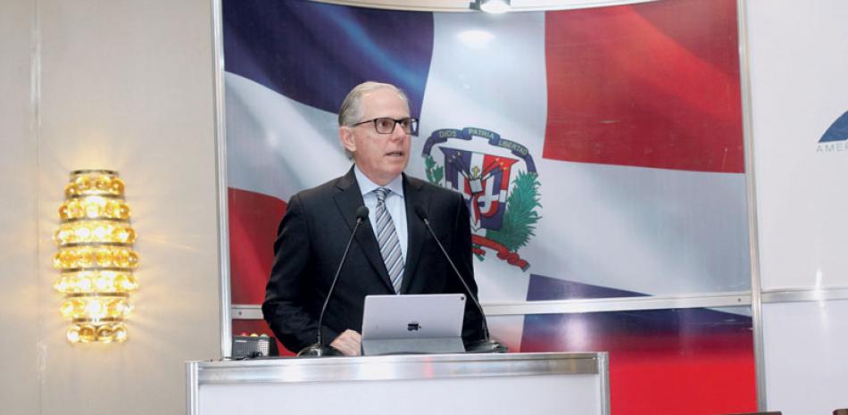 David Fernández. Presidente de la Cámara Americana de Comercio de República Dominicana.