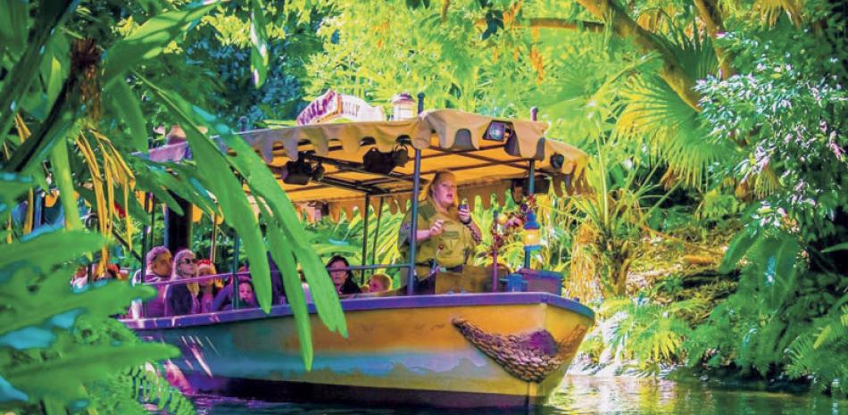 Escena de "Jungle Cruise"