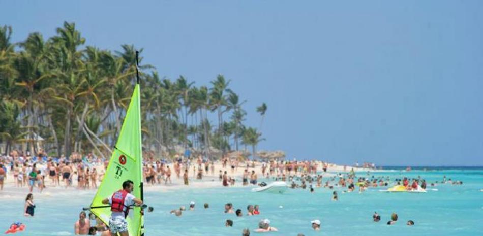 Motivo. La recreación sigue siendo el principal motivo de viaje de los turistas que llegan a República Dominicana.
