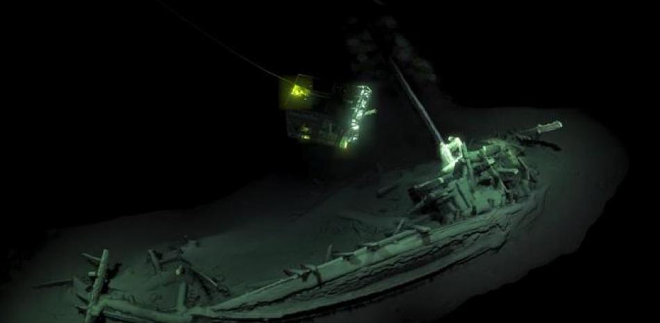 Simulación 3D del barco. Tomado de El País.