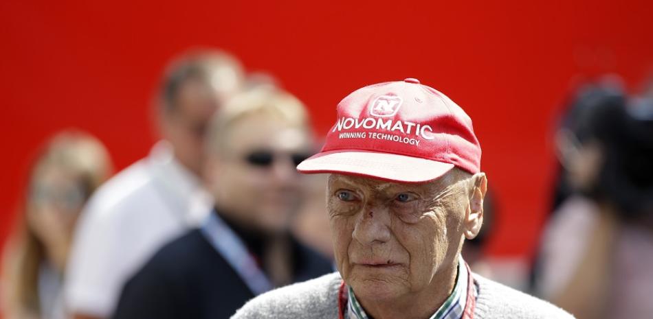 Niki Lauda, legendario piloto de Fórmula Uno.