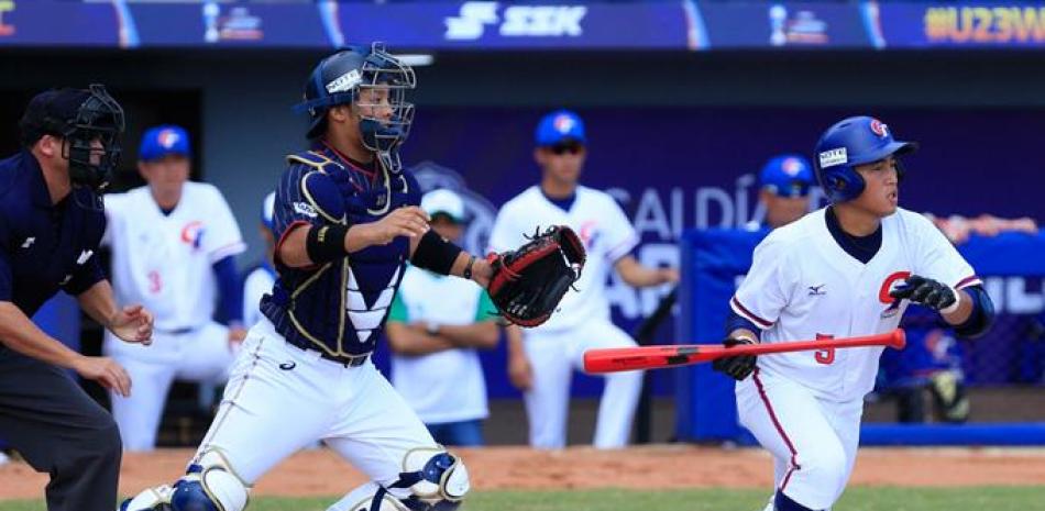 China Taipei le propinó a República Dominicana su primera derrota en la segunda fase del Mundial Sub23 de Béisbol.
