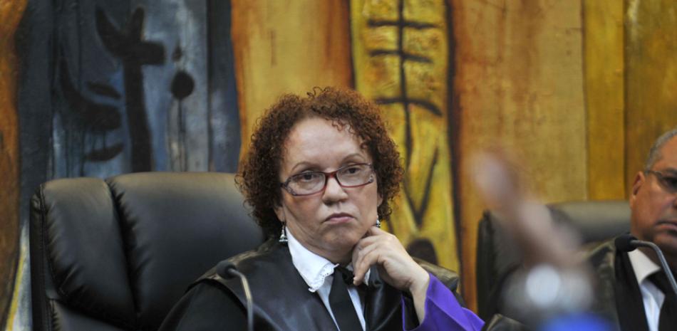 Legalidad. La jueza de la Suprema Corte de Justicia, Miriam Germán Brito, dijo en su voto disidente que sí fueorn presentadas pruebas que invalidarían al magistrado Francisco Ortega Polanco en el caso.