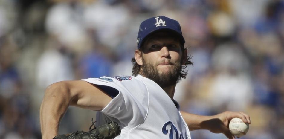 Clayton Kershaw, as de la rotación de los Dodgers.