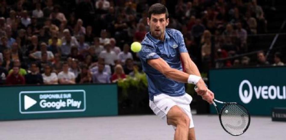 El serbio Novak Djokovic disputará su quinta final del Masters 1000 de París.