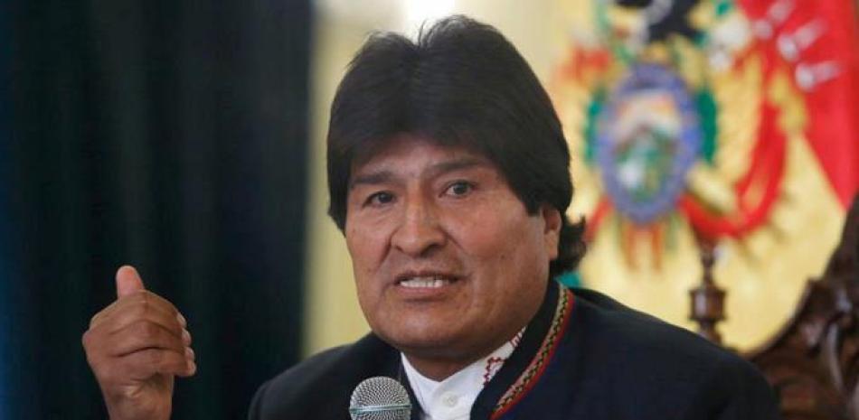 Evo Morales. Foto de Archivo