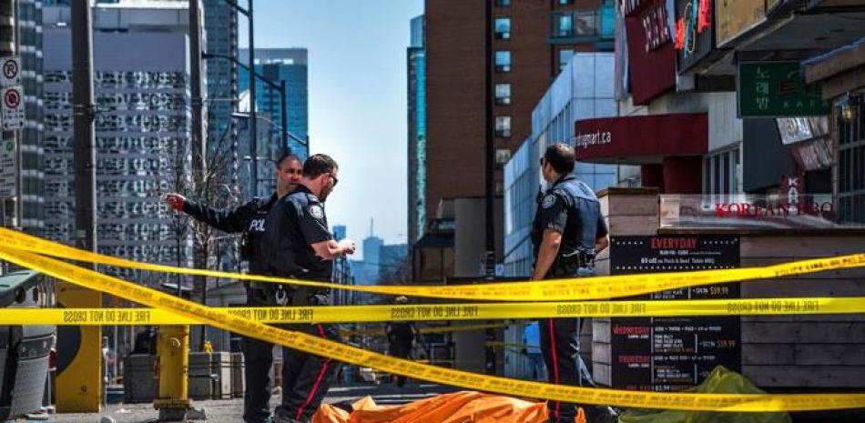 Detalle. Toronto es la ciudad canadiense con el mayor índice de asesinatos entre las principales ciudades del país.