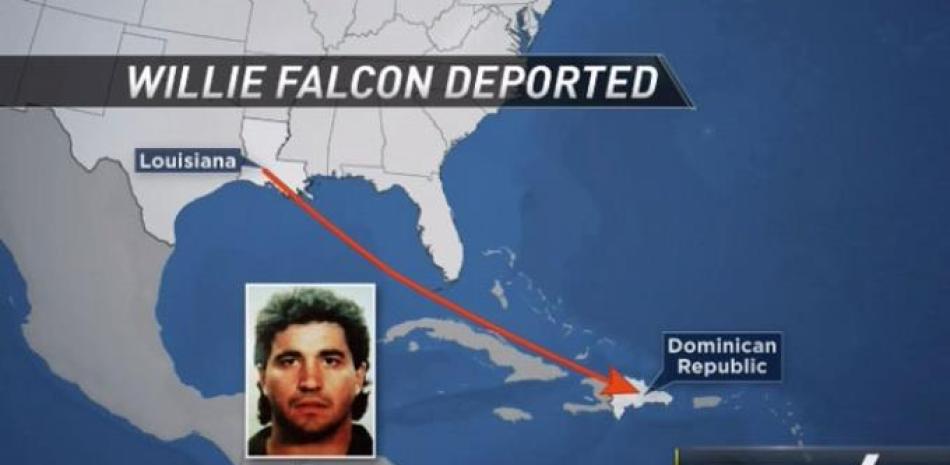 Escándalo. Willie Falcón, de origen cubano, fue enviado a República Dominicana tras haber cumplido una condena de 20 años en Estados Unidos por narcotráfico y lavado de dinero.