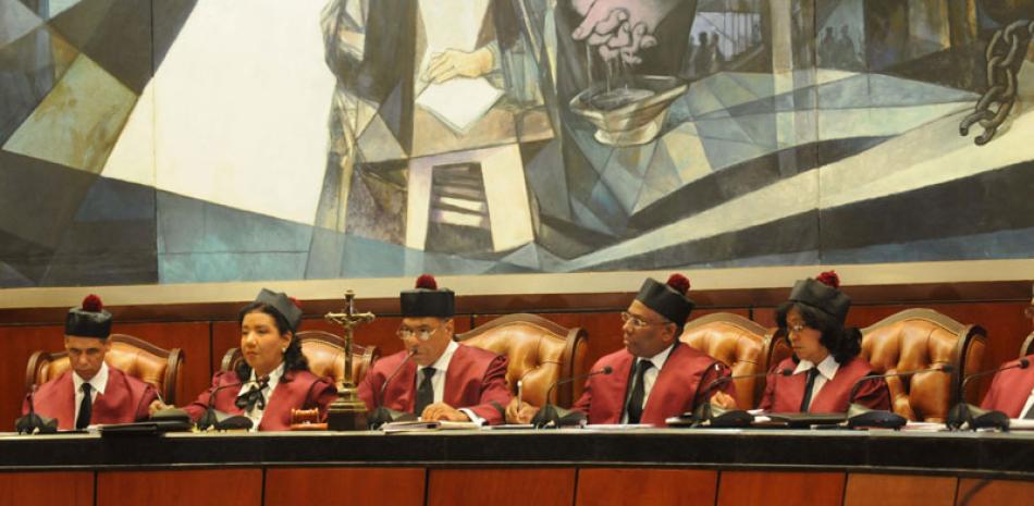 Audiencia. El Tribunal Constitucional conoció la acción de inconstitucionalidad el pasado 27 de abril en audiencia pública.