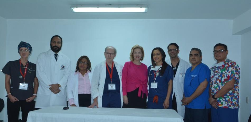 Grupo de médico.-Foto de José Alberto Maldonado.