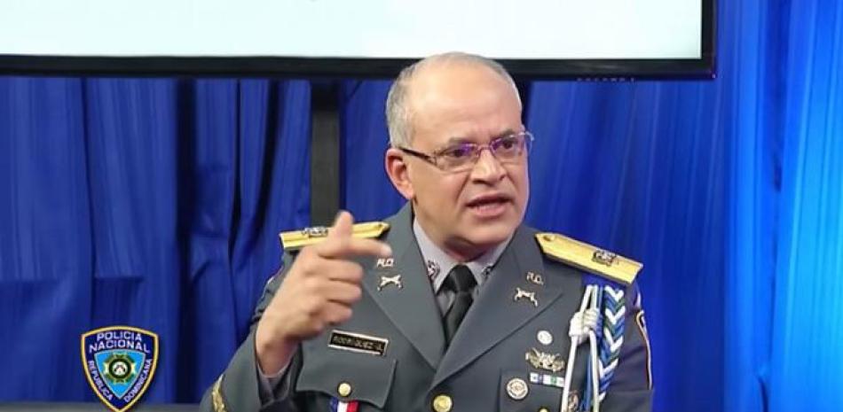 El director de la Digesett, general Ernesto Rafael Rodríguez, ofreció detalles del operativo.