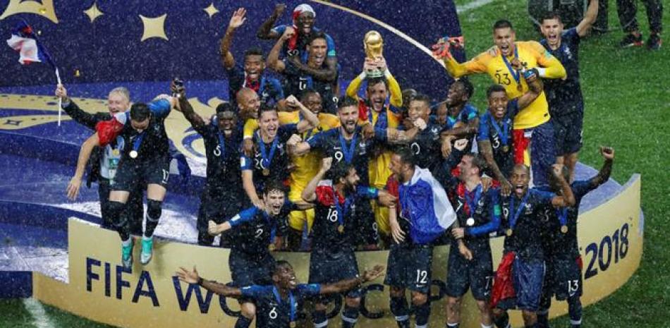 Los campeones del mundo. No importa lo que se diga, la selección francesa no convenció a muchos, pero fue la que jugó el mejor fútbol y se llevó de Rusia la Copa más codiciada del deporte.