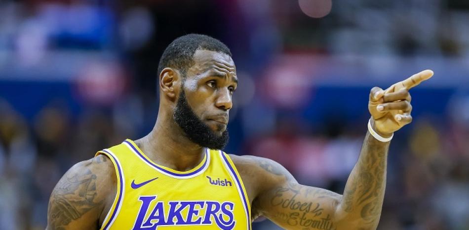 LeBron James no ha jugado para los Lakers de Los Angeles desde el Día de Navidad.