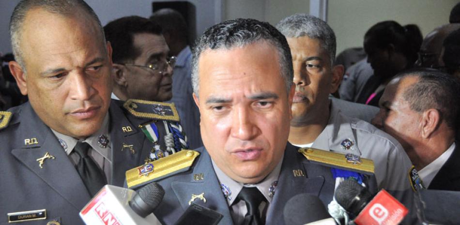 Mayor general Ney Aldrin Bautista Almonte, director de Policía.