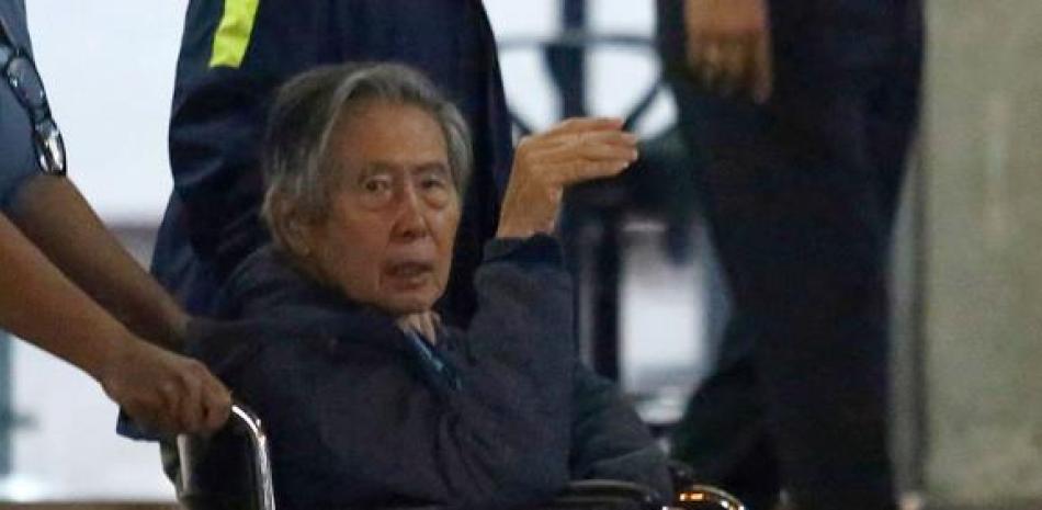 Foto de archivo del expresidente de Perú, Alberto Fujimori