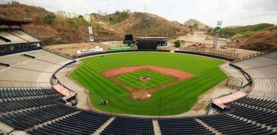 Vista del estadio Rod Carew en Ciudad de Panamá que será la nueva sede de la próxima Serie del Caribe.