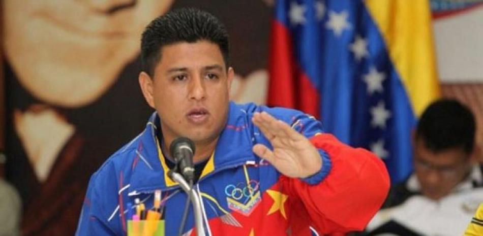 Pedro Infante, ministro de Juventud y Deporte de Venezuela.