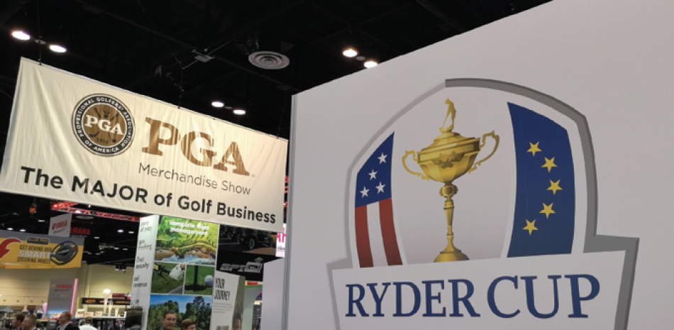 El PGA Merchandise Show es organizado por la PGA of America, quien también maneja la Ryder Cup.