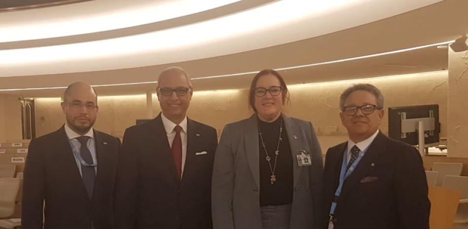 La ministra Yanet Camilo participó en la presentación del Examen Periódico Universal, un evento de la ONU celebrado en Ginebra.