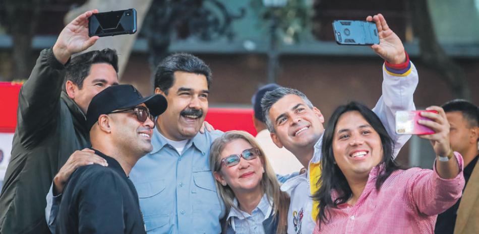 Firmas. Maduro agradeció las marchas que invitan a firmar una carta para los EE.UU. rechazando la injerencia de este país en Venezuela.
