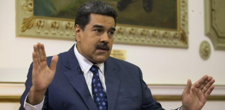 Nicolás Maduro. Imagen AP.