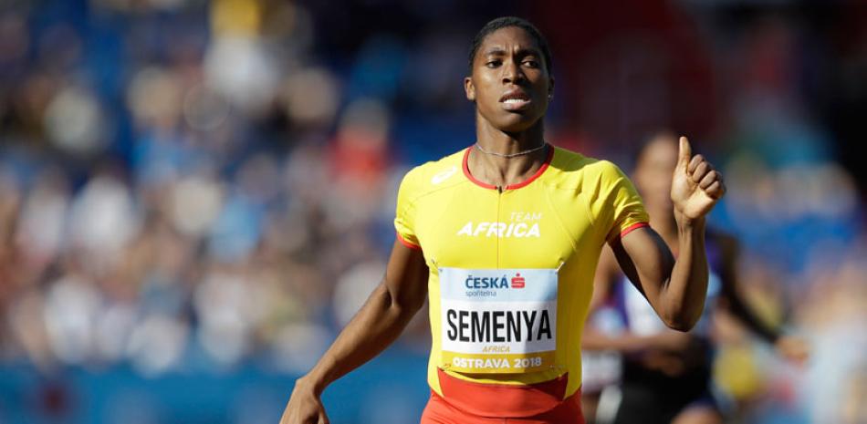 Apoyo. Caster Semenya cuenta con el respaldo de la Federación Sudafricana de Atletismo.