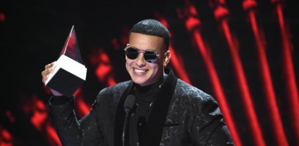 Daddy Yankee durante los Latin American Music Awards. Imagen AP.
