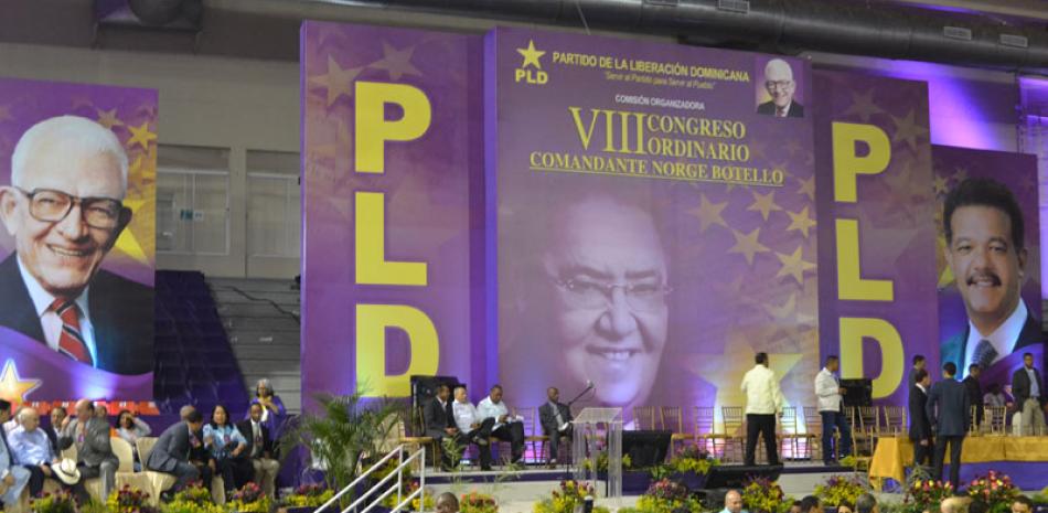Evento político. El VIII Congreso Norge Botello del Partido de la Liberación Dominicana (PLD) fue celebrado en el año 2013.