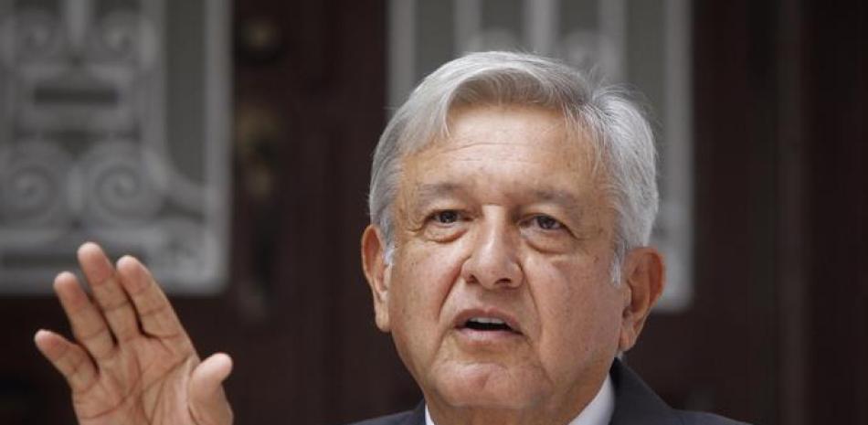 Presidente de M{exico, Manuel López Obrador. Imagen de archivo.