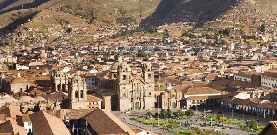 El casco antiguo de Cusco está ubicado en el sur de los Andes peruanos a 3.400 metros sobre el nivel del mar.