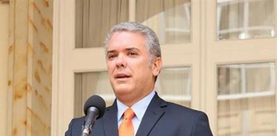 Foto de archvio del presidente de Colombia, Iván Duque