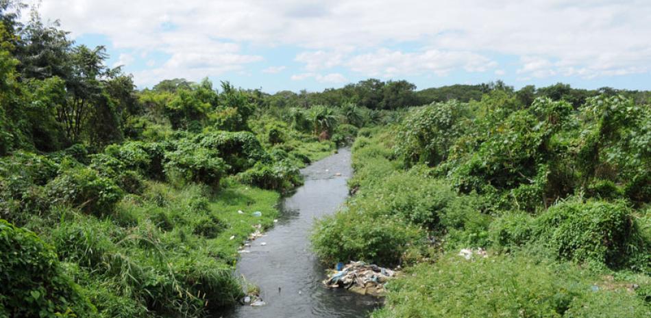 Río. El Yaque del Norte es es la fuente hídrica más importante de República Dominicana.