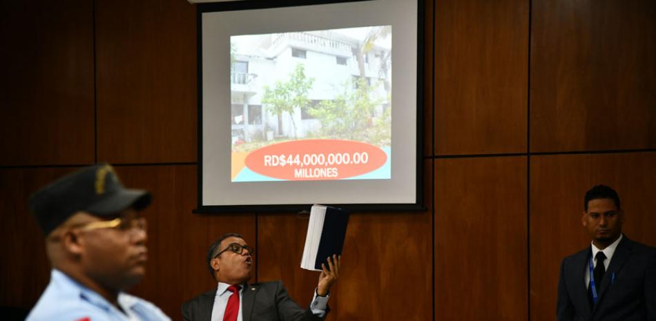 En defensa. El senador Tommy Galán interviene durante la audiencia donde concluyó su argumentación de su defensa en torno a la acusación en el escándalo de sobornos de la empresa constructora Odebrecht.