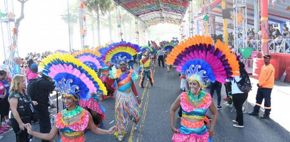Disfraz, color, Baile y música se vivieron el pasado domingo durante el Desfile Nacional del Carnaval 2019, en el Malecón del Distrito Nacional. Foto: Víctor Ramírez.
