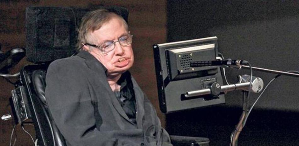 Foto de archivo de Stephen Hawking