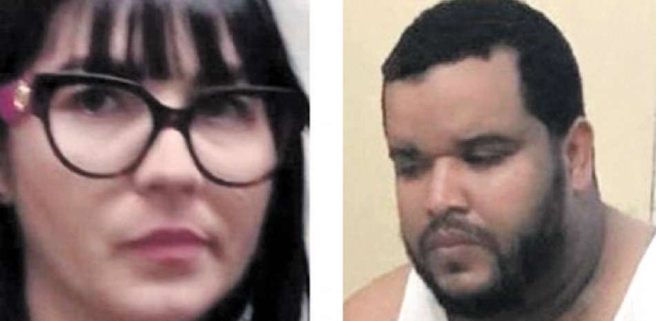 Janelys Delgado y Fernando Hilario Figueroa fueron apresados por las autoridades dominicanas.
